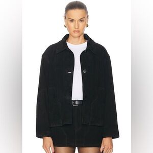RENGGLI Lamb Suede Jacket - XS